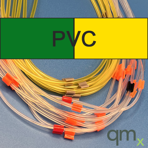 Pump Tubing, PVC 2-stop Green/Yellow 0.44mm ID