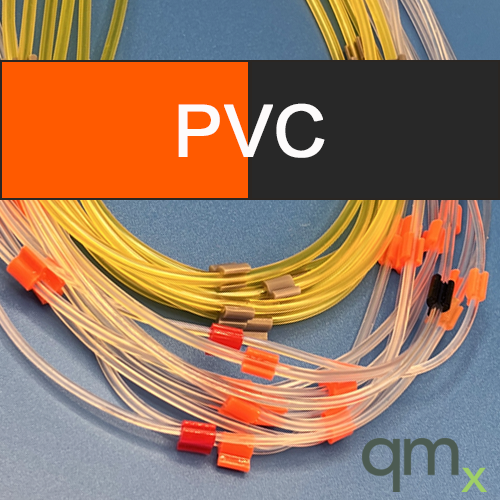 Flared Pump Tubing, PVC 2-stop Orange/Black 0.13mm ID