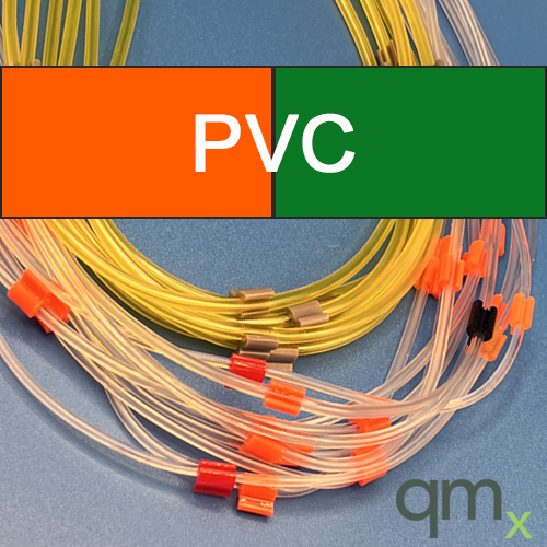 Flared Pump Tubing, PVC 2-stop Orange/Green 0.38mm ID
