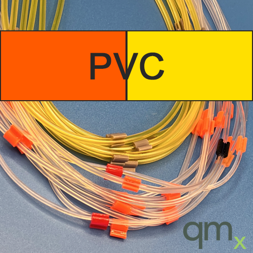 Pump Tubing, PVC 2-stop Micro Orange/Yellow 0.51mm ID