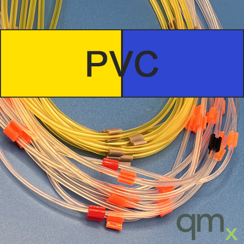 Pump Tubing, PVC 2-stop Micro Yellow/Blue 1.52mm ID