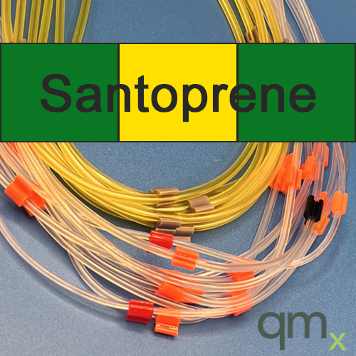 Pump Tubing, Santoprene 3-stop Mini-3 Green/Yellow 0.44mm ID