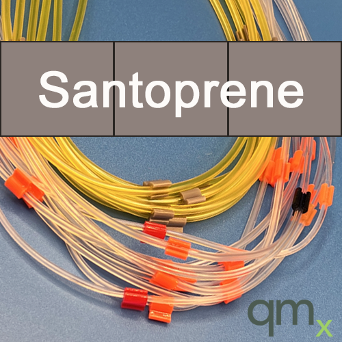 Pump Tubing, Santoprene 3-stop Mini-3 Grey/Grey 1.30mm ID