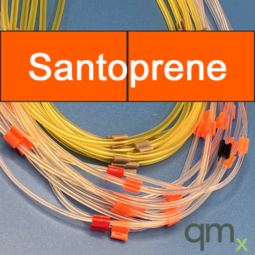 Pump Tubing, Santoprene 2-stop Micro Orange/Orange 0.89mm ID