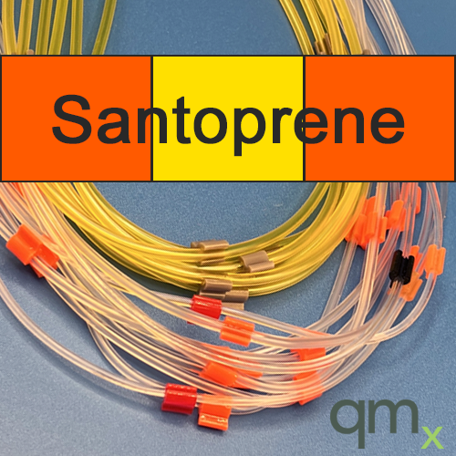 Pump Tubing, Santoprene 3-stop Orange/Yellow 0.51mm ID