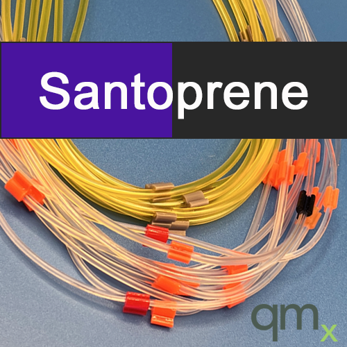 Pump Tubing, Santoprene 2-stop Micro Purple/Black 2.29mm ID