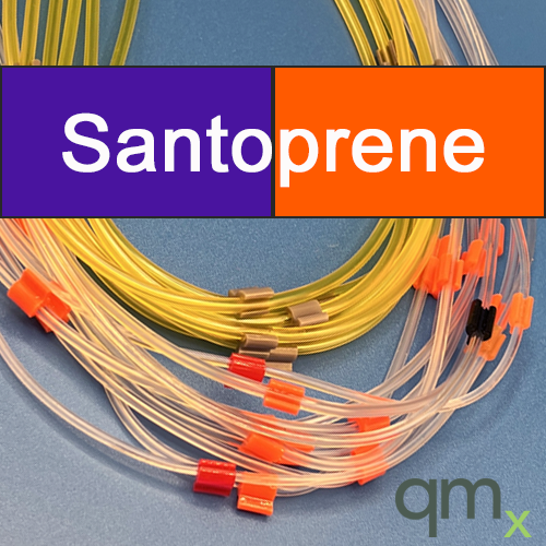 Pump Tubing, Santoprene 2-stop Micro Purple/Orange 2.54mm ID