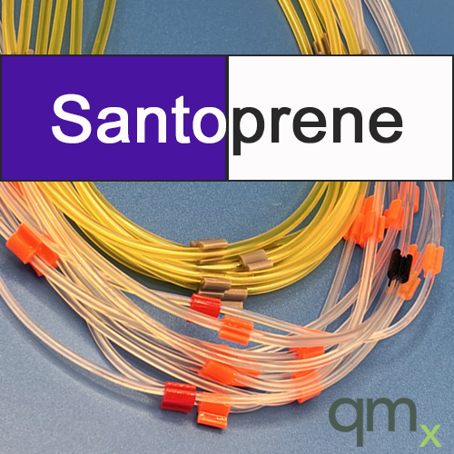 Pump Tubing, Santoprene 2-stop Micro Purple/White 2.79mm ID