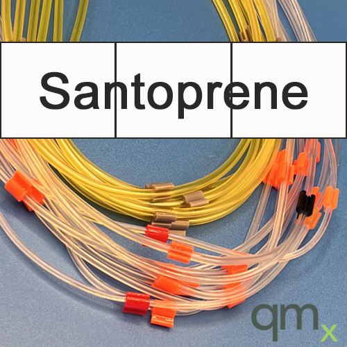 Pump Tubing, Santoprene 3-stop White/White 1.02mm ID