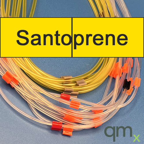 Pump Tubing, Santoprene 2-stop Micro Yellow/Yellow 1.42mm ID