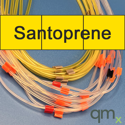 Pump Tubing, Santoprene 3-stop Yellow/Yellow 1.42mm ID