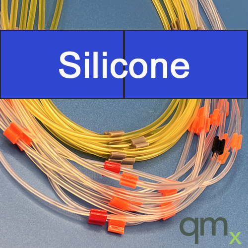 Pump Tubing, Silicone 2-stop Blue/Blue 1.65mm ID (pk/6)