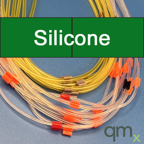 Pump Tubing, Silicone 2-stop Green/Green 1.85mm ID (pk/6)