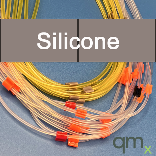 Pump Tubing, Silicone 2-stop Gray/Gray 1.30mm ID (pk/6)