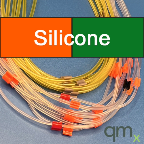 Pump Tubing, Silicone 2-stop Orange/Green 0.38mm ID (pk/6)