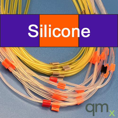 Pump Tubing, Silicone 3-stop Purple/Orange 2.54mm ID (pk/6)