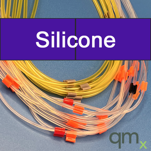 Pump Tubing, Silicone 2-stop Purple/Purple 2.06mm ID (pk/6)