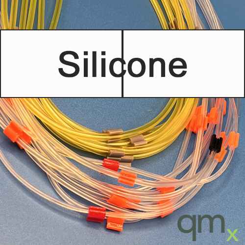 Pump Tubing, Silicone 2-stop White/White 1.02mm ID (pk/6)