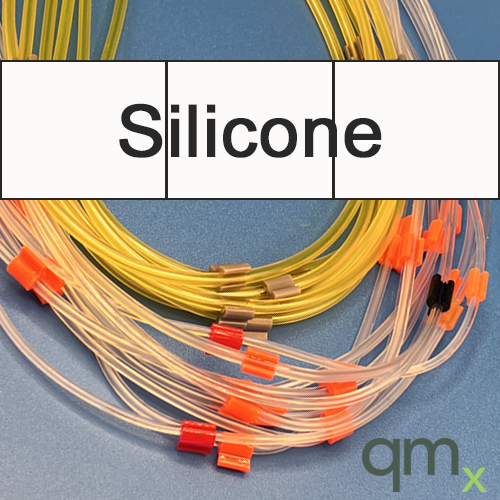 Pump Tubing, Silicone 3-stop White/White 1.02mm ID (pk/6)