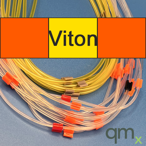 Pump Tubing, Viton 3-stop Orange/Yellow 0.51mm ID (pk/12)