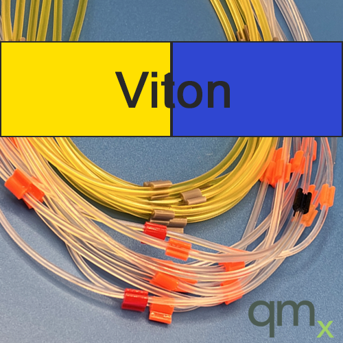 Pump Tubing, Viton 2-stop Yellow/Blue 1.52mm ID (pk/12)