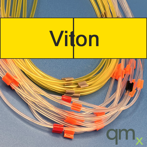Pump Tubing, Viton 2-stop Yellow/Yellow 1.42mm ID (pk/12)