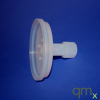 Outlet, 90 mm filter, ferrule nut for 1/2in tubing
